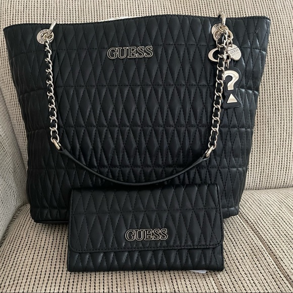 Guess Handbags - Guess bag and wallet bundle